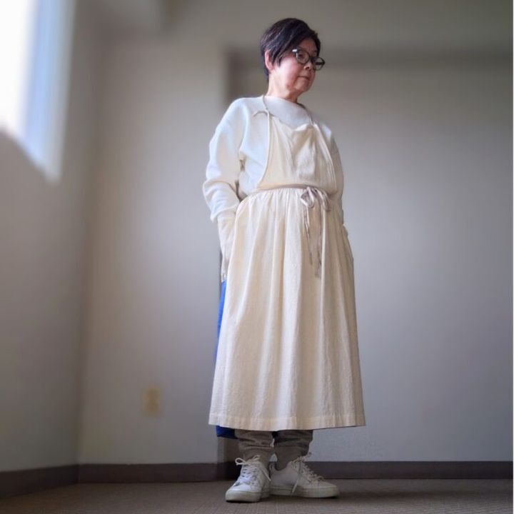 『素敵なあの人』公式ブロガー・礒部良子さんの手作りエプロン