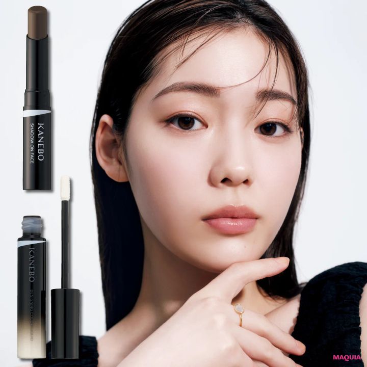 “蟹みそ”で話題のKANEBO白黒スティックで、美人度UPのシェーディング術を伝授