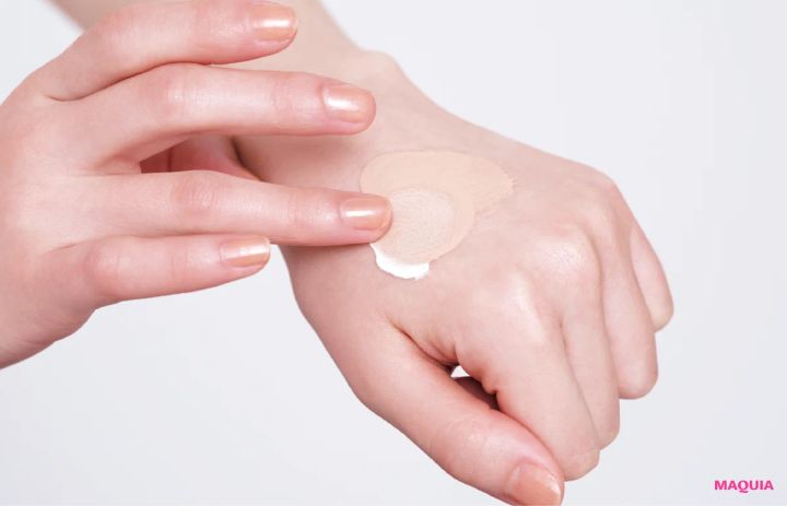 手持ちファンデに混ぜて 色調整にも使える！