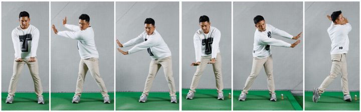 飛ばしたいなら「手押しドリル」を試してみて！ダウンスイングのタメのポイント