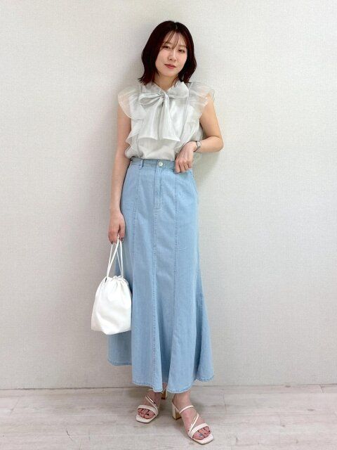 デニムスカートコーデ4