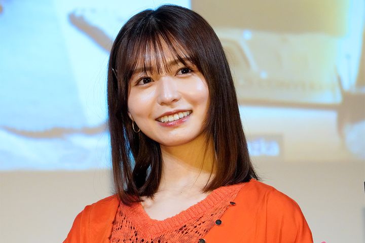 長濱ねるさん（2021年5月28日、時事通信フォト）