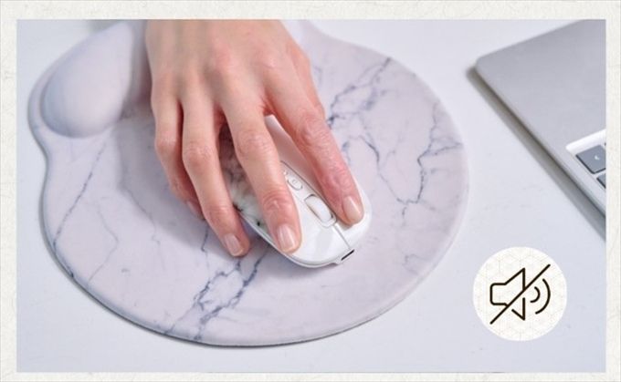 カチカチしない静音ボタン