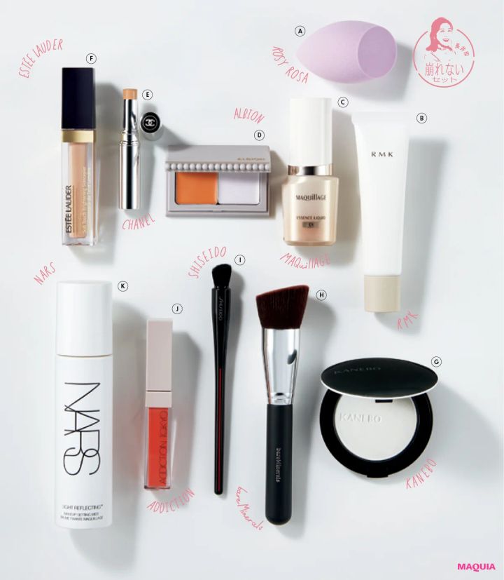 “薄ピタ塗り”で汗も皮脂も怖くない！ 崩れないベース作りを長井かおりさんがレッスン_4