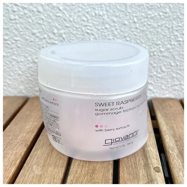 giovanni（ジョヴァンニ） シュガー ボディスクラブ スイートラズベリー