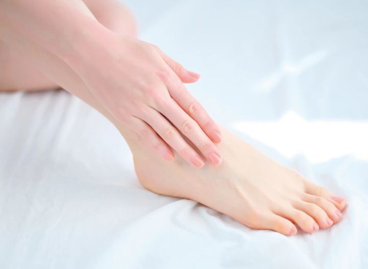 ボディスクラブの使い方 足