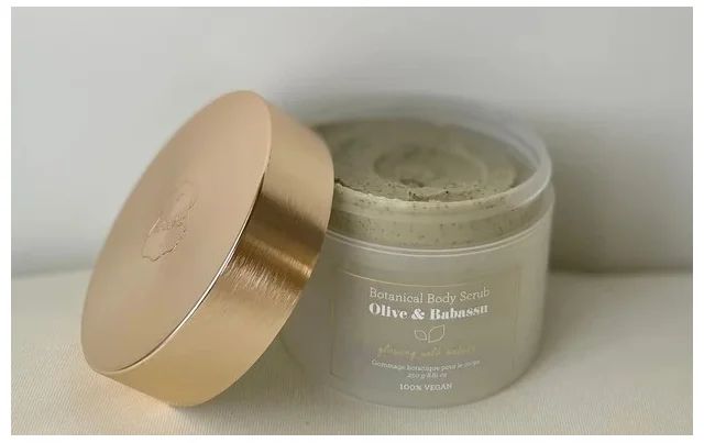 Laline（ラリン）ボタニカル ボディスクラブ オリーブ&ババス