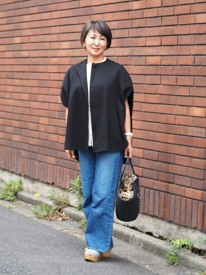 【1週間スナップ】越川加代子さんの着こなし