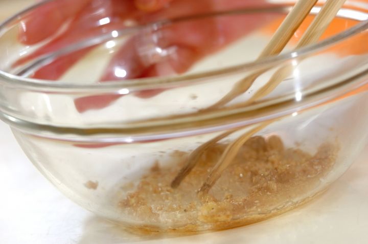 ネバネバがやみつき！ニンニク香るモロヘイヤのナムル by 保田 美幸さんの下準備1