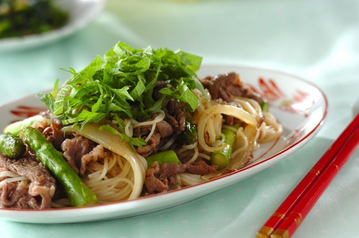 中華風素麺チャンプルー