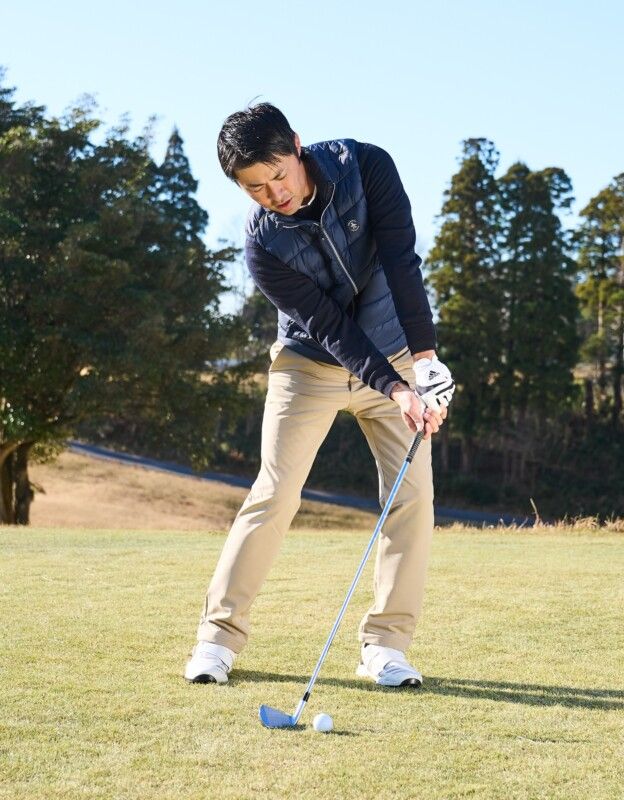 チーピンは“左足１本打ち”で練習すると効果的！ラウンド中の修正方法は…