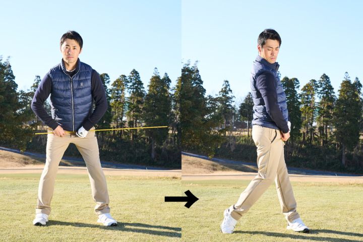 チーピンは“左足１本打ち”で練習すると効果的！ラウンド中の修正方法は…