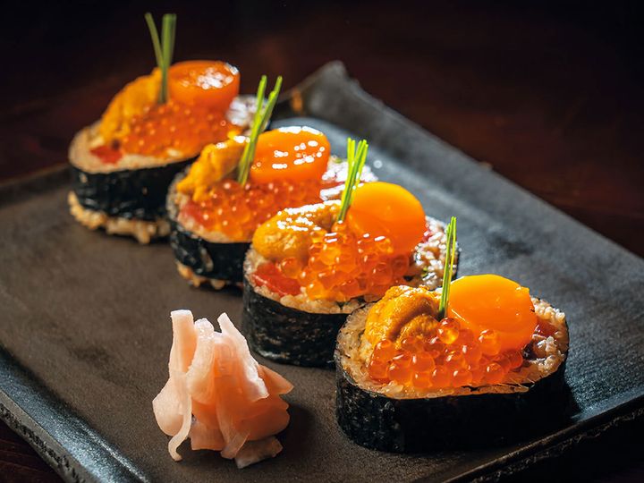 目黒『目黒それがし』の「太巻きデラックス」