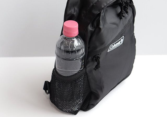 コールマンWALKER3WAYバッグメッシュサイドポケット