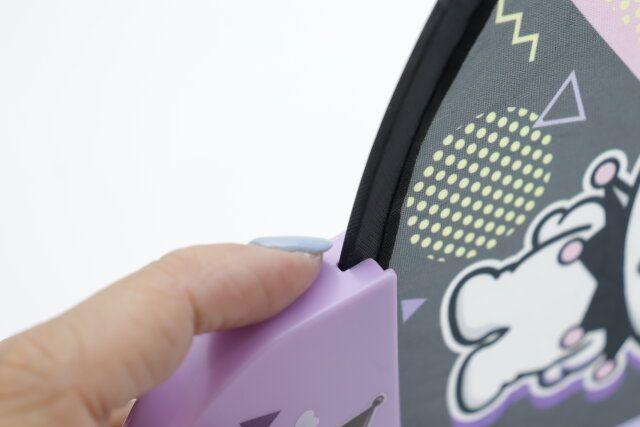 ケース付き折りたたみうちわ 持ち手