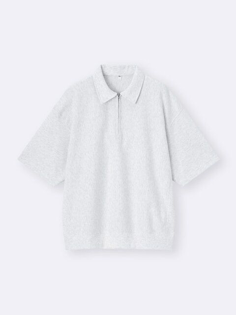 GUのハーフジップスウェT