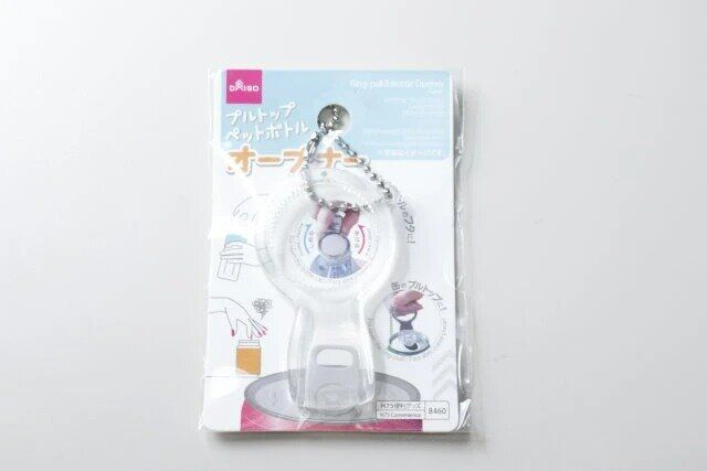 ダイソー プルトップ・ペットボトルオープナー（クリア） パッケージ