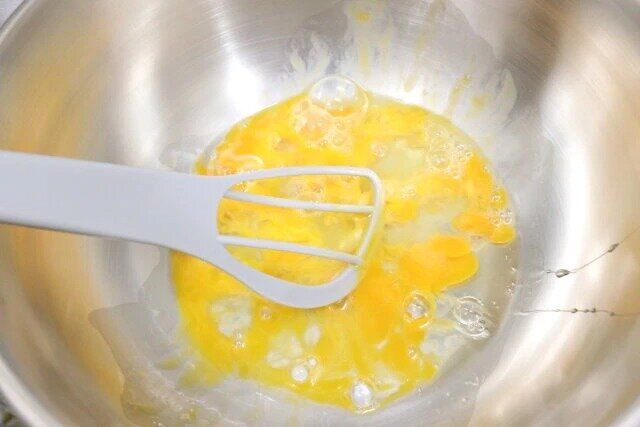 混ぜられるヘラ 使用例