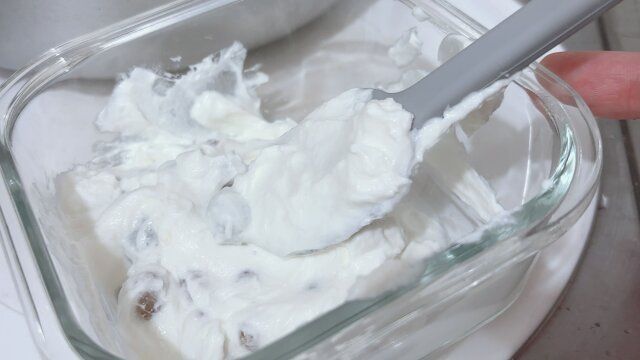 シリコーン両端ヘラ 使用例