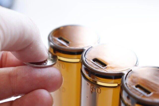 ダイソー コインバンク（ナチュラル） 