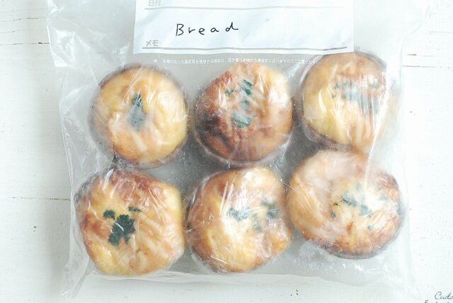 明太マヨパンの冷凍保存方法