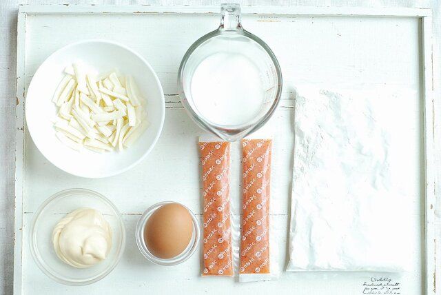 明太マヨパンの材料