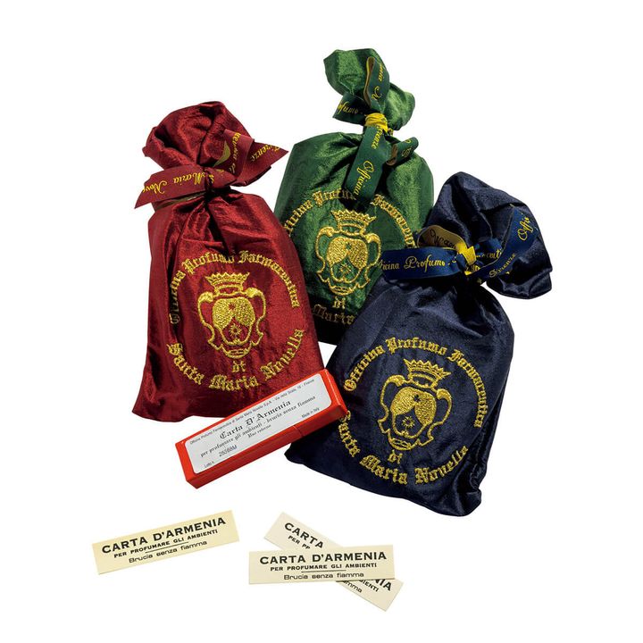 〈サンタ・マリア・ノヴェッラ〉シルクサシェ、アルメニアペーパー