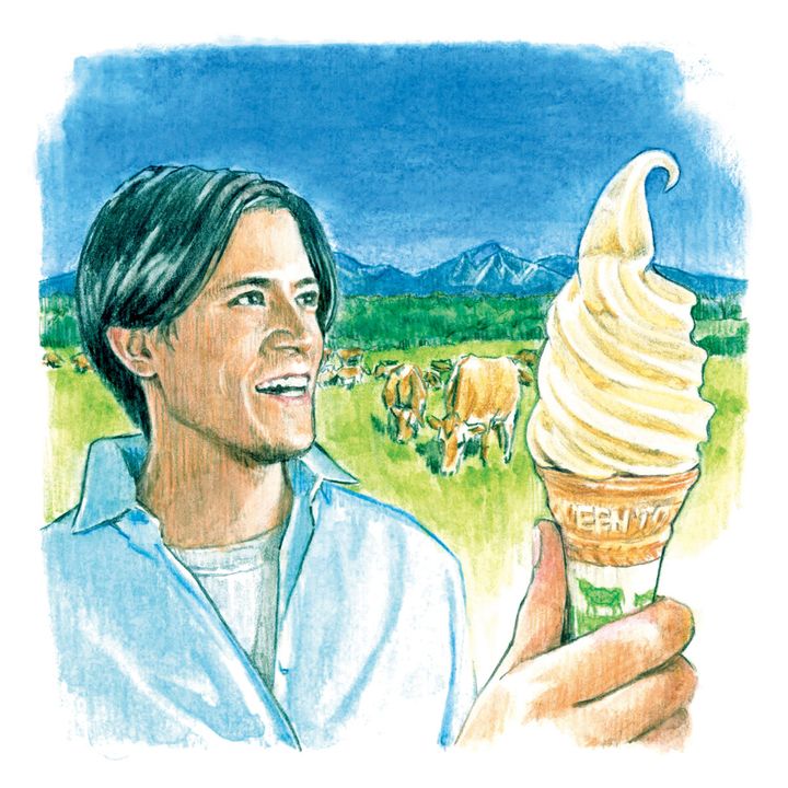 平尾ダニエル甲斐イラスト