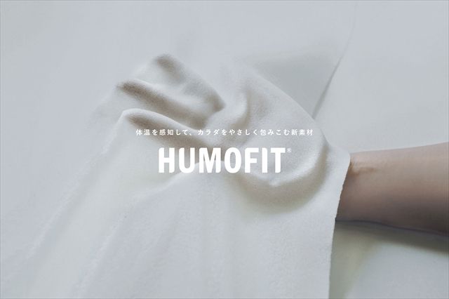 ヒトの体温を感知して形状記憶するフィルム HUMOFIT(R)