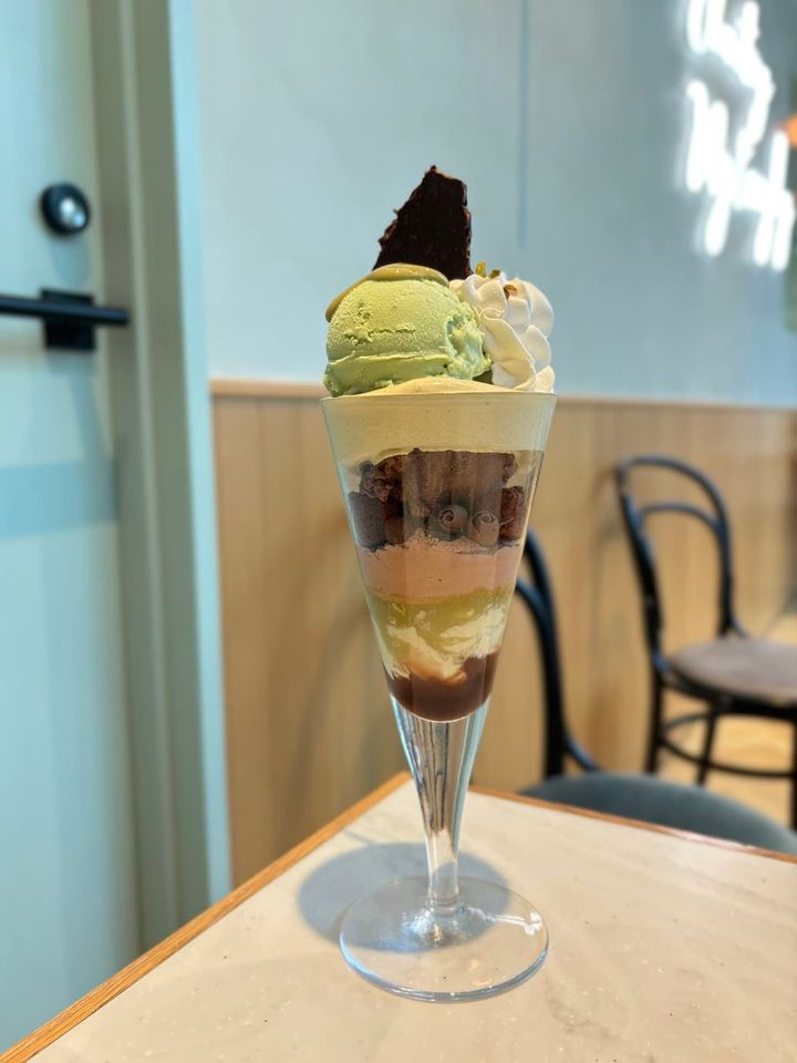 ドバイチョコレート パフェ 