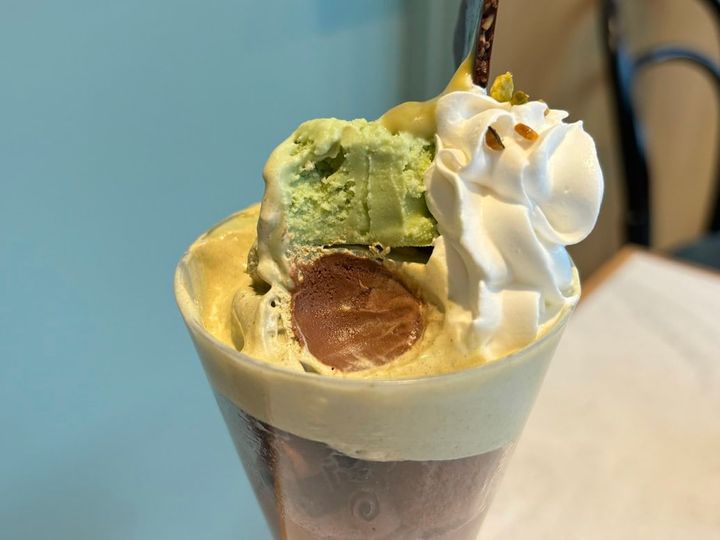 ドバイチョコレート パフェ 