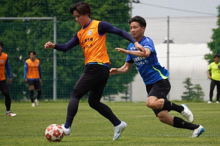 J2モンテディオ山形古巣との直近2試合対決に向けて「天皇杯に向けてコンディションを整えながら、ダービーも絶対勝てるように準備をしていきたい」