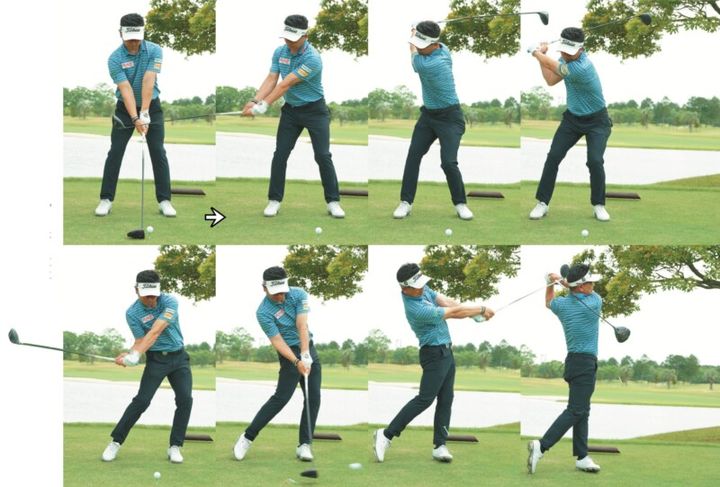 左手グリップが超重要！同じ握りのプロのスイングを手本にしよう