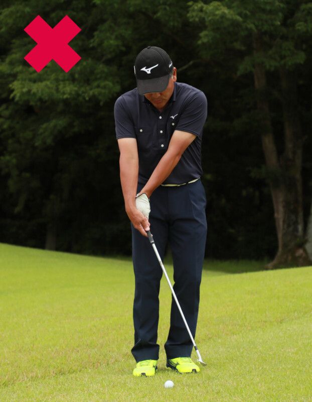 ベテランプロが教えるミスなく寄せる方法！右手の中指と薬指でタッチを出す