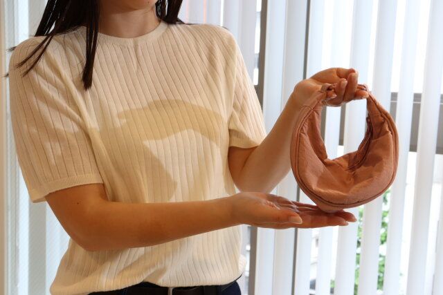 ユニクロ ラウンドウルトラミニバッグ ハンドバッグ