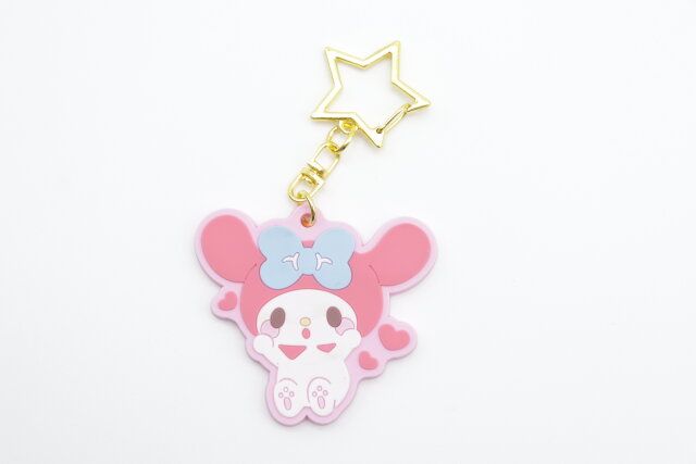 ラバーキーホルダーMM むきゅむきゅ