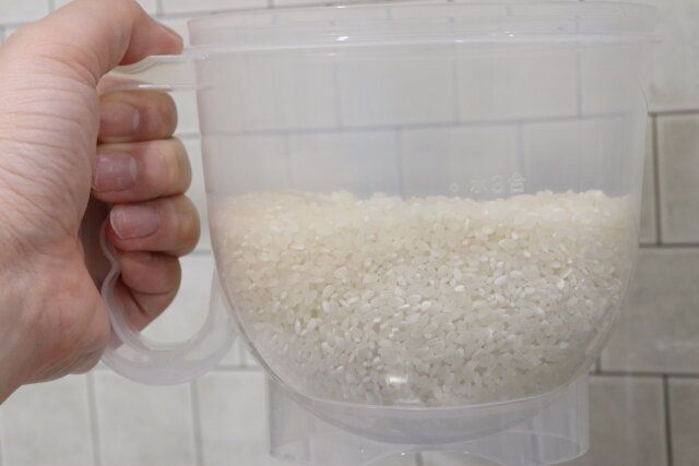 ダイソーのお安く買えたぐるぐる舞米