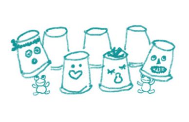 梅雨はおうちであそぼ！ 紙コップの中にモンスターがかくれんぼ「モンスターのメモリーゲーム」の作り方【ボーネルンドのきせつとあそぼ！】の画像5