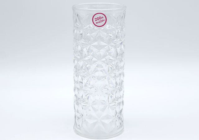 ダイソー 割れにくい花瓶 フラワーベース（Bタイプ） パッケージ