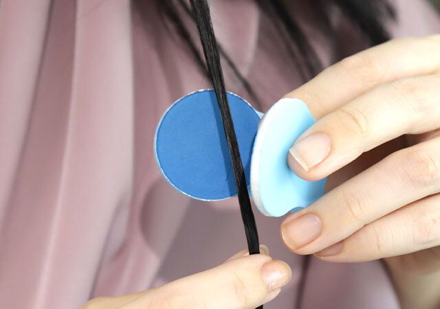 カラーヘアチョーク 使用方法