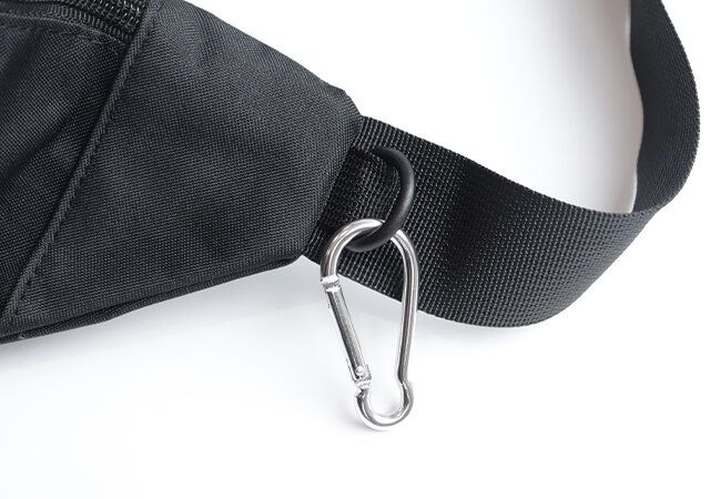 宝島社付録のDODの立体ポケット付き多機能ボディバッグBLACK6