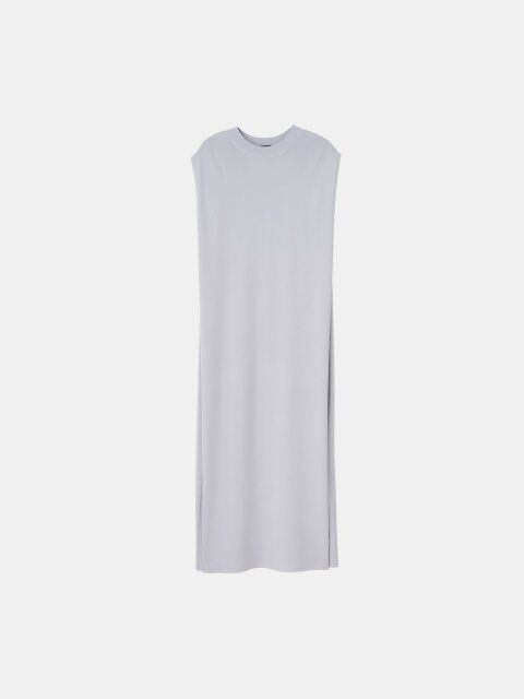 2025夏plstUVカットレーヨンブレンドナローワンピース