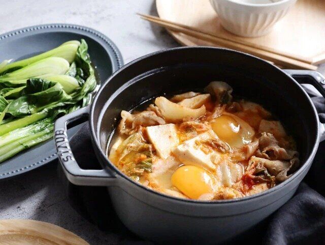 豚バラと豆腐の食べる旨辛スープ