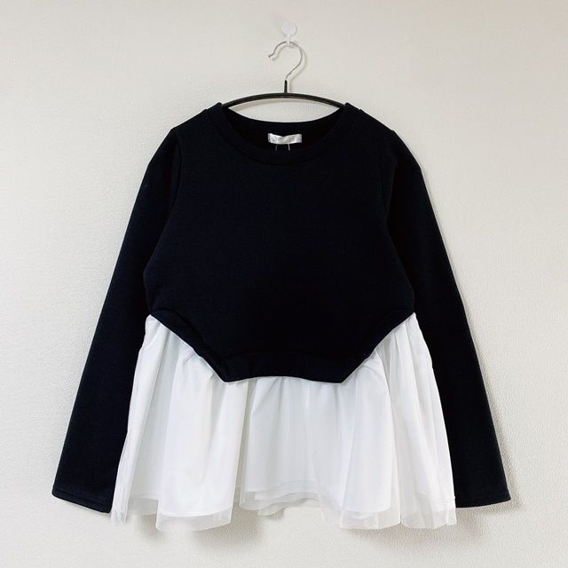 しまむら「チュールドッキングプルオーバー」