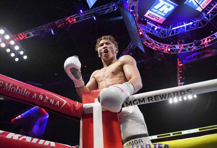 井上尚弥選手（2025年5月撮影、時事）