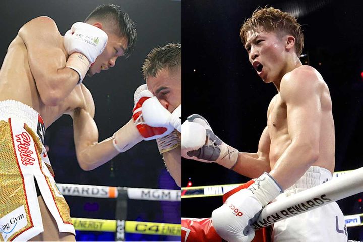 中谷潤人、井上尚弥 (C) Getty Images