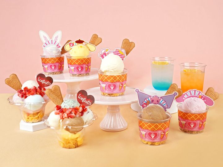 「Harmonyland Ice Cream Summer」オリジナルフード