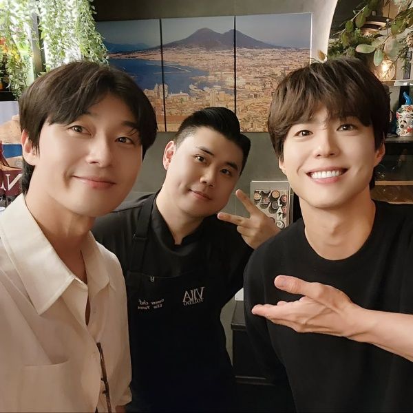 左からパク・ソジュン、ナポリマフィア、パク・ボゴム