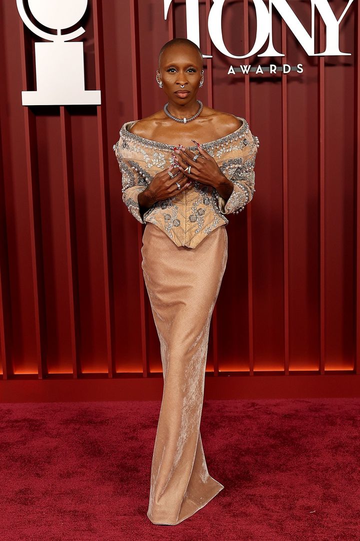 シンシア・エリヴォ、トニー賞/Cynthia Erivo attends The 78th Annual Tony Awards at Radio City Music Hall on June 08, 2025 in New York City. 