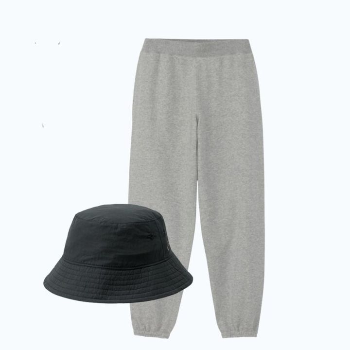 ヘリーハンセン×アニエスベーのコラボウエア。スエットとハット。環境に配慮した素材と、高い機能性、さらにデザイン性までも兼ね備えたアイテムです。